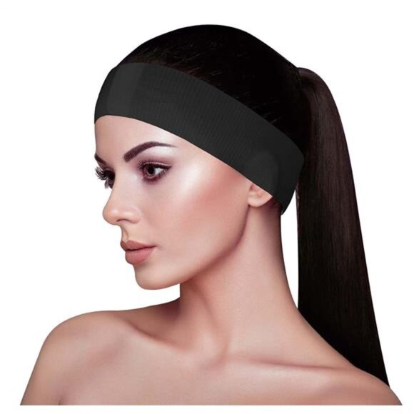 100 Ct. Disposable Spa Facial Headbands – Convenient Closure - Picture 1 of 7